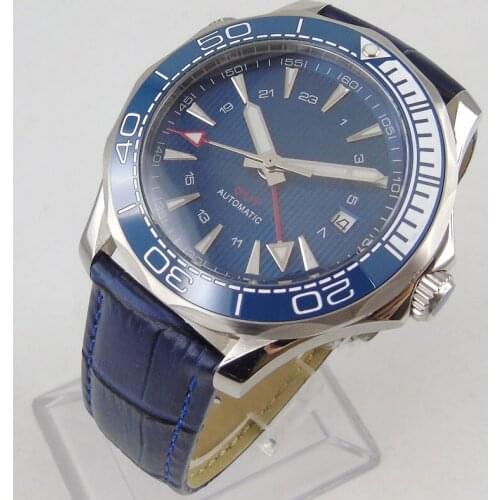 PaGeFelix Men's Watch With Leather Strap