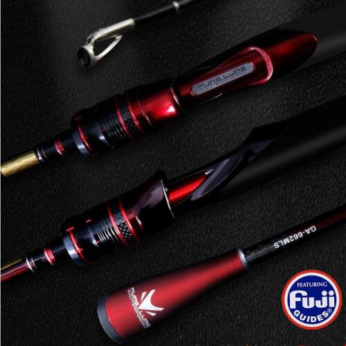 Fuji L/ML/M/MH casting lure rod 1.98m2.1m2.4m carbon ultralight Superhard super Fast tuning long shot Lure spinning Fishing rods