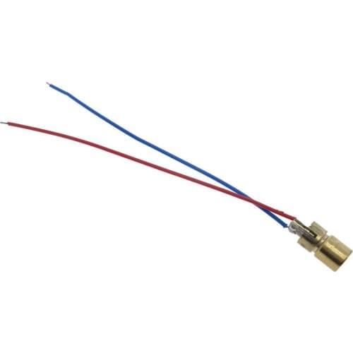 1pcs Laser Diodes Mini Laser Pointer Diodo RED Dot Laser Diod Circuit 3V/5V 5mW 650nm Module Pointer Sight Copper Head