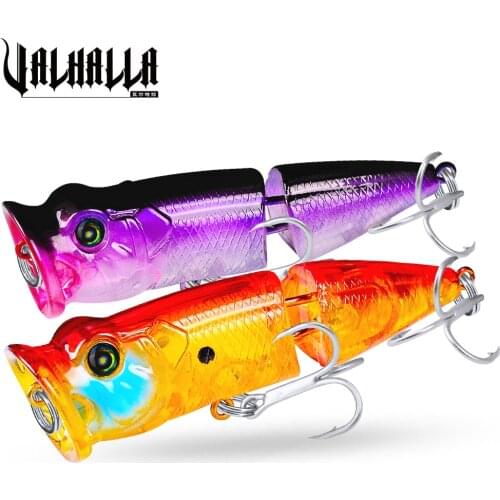 1pc Comdaba Popper Lures 8 Color 11.5g-0.41oz Fishing Lures 8cm-3.15" Fishing Tackle 6# Black Hook Fishing Bait