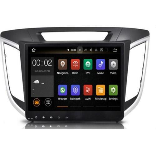 4G android 10 8 core px5 car navigation dvd player 1024*600 For HYUNDAI IX25 CRETA gps stereo car multimedia player dvd