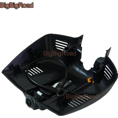 BigBigRoad For Ford Mondeo 2013 High configuration front camera Video Recorder APP Control Wifi DVR Dash Cam HD 1080P