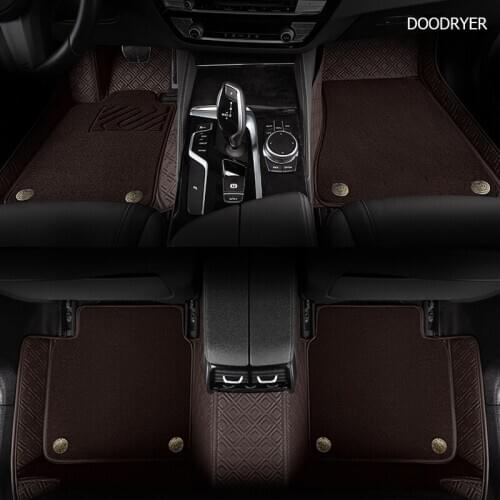DOODRYER Custom car floor mats for Chevrolet Captiva Cruze Sonic Camaro Equinox Sail Spark Aveo Blazer epica Cavalier Trax foot