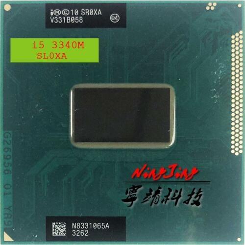 Intel Core i5-3340M i5 3340M SR0XA 2.7 GHz Dual-Core Quad-Thread CPU Processor 3M 35W Socket G2 / rPGA988B