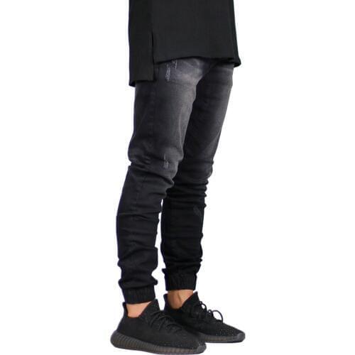 Harem jeans Men Plus Size stretch jean Men Loose Joggers Casual Hip hop Elastic Beam Legging Pants Pencil Jeans Calca