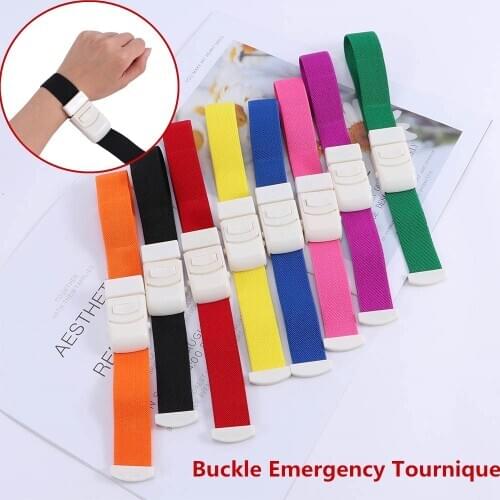 1Pcs Buckle Emergency Tourniquet Outdoor Sport Quick Emergency For First Aid Medical Nurse General Use