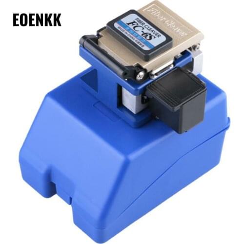 FC-6S Cleaver Fiber Cutter Wire Connector Tool 24blade Surface FTTH Toolbox For Optical Fiber new arrival
