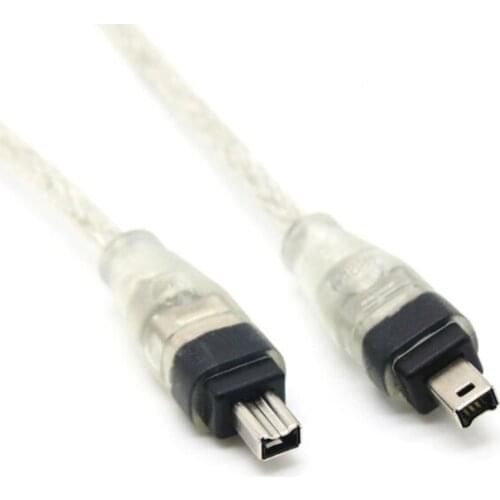 1.5M 4P 4 Pin to 4 Pin IEEE 1394 for iLink Adapter Cable 4Pin To Firewire Cable