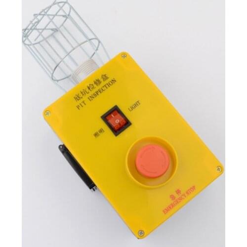 Elevator Pit Lighting Overhaul Cassette with Emergency Stop Switch