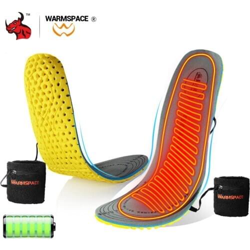 Motorcycle Boots Heated Insoles Keep Warm USB Battery Powered Moto Motorcycle Shoes Electric Heating Winter Thermal Insoles
