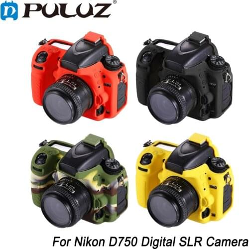 PULUZ Soft Silicone Protective Cover Case for Nikon D750