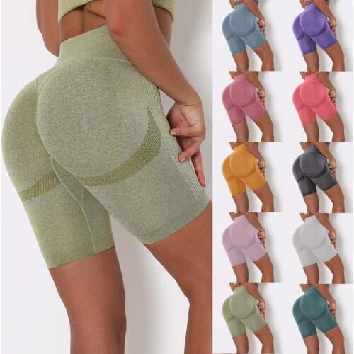 Slim Fit High Waist Yoga Sport Shorts Hip Push Up Women Soft Fitness Running Shorts Tummy Control Workout Gym Shorts Шорты @40