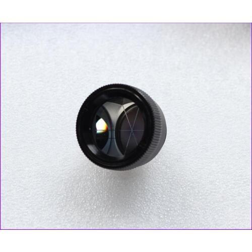 Silvered mini peanut prism for Total Station