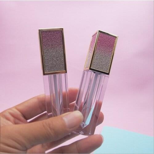10/30/50pcs 4.5ml Empty Lipgloss Container Bottles Square Lip Gloss Tubes Liquid Lipstick Bottles Lip Glaze Package Lip Bottles