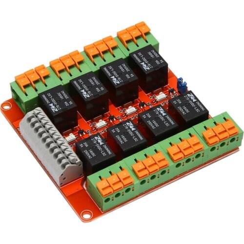 20A Relay Control Module High / Low Level 8Ch Controller 5V for UNO R3 Raspberry Pi 3 B+ BEW
