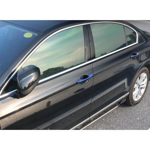 For Volkswagen Passat B8 B8L17-21 Handle Decoration Sequined Stainless Steel Outer Door Bowl Handle Modification YJD