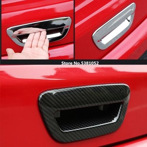 Tailgate Handle Protection Cover For Jeep Compass 2017 2018 2019 2020 2021 Accessories Trunk Handle Decorative Strip