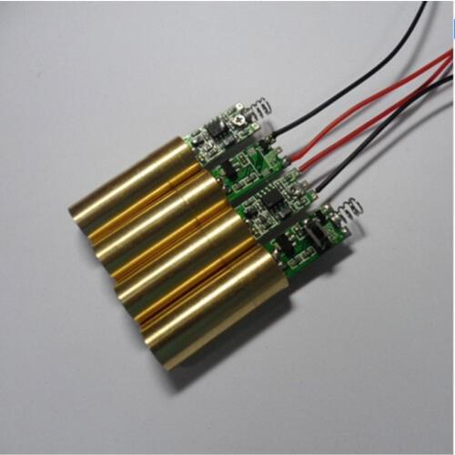 3V 532nm green laser module laser head device stage light show laser module positioning sight 200mW