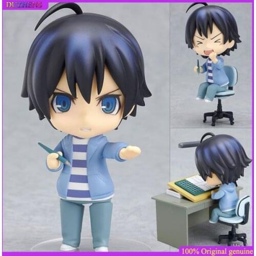 100% Original:Bakuman Moritaka Mashiro Q version figma PVC Action Figure Anime Figure Model Toys Figure Collection Doll Gift