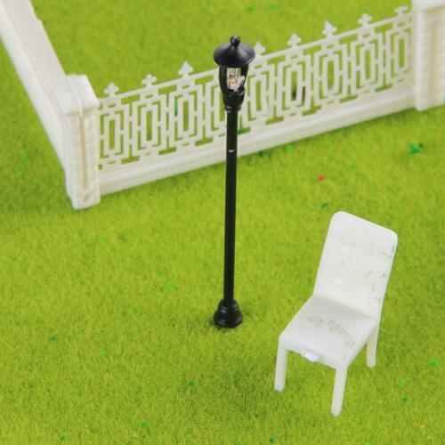 6.5V Miniature HO Architectural Courtyard Light Model Lamppost For Scale Train Layout Scale Lamps