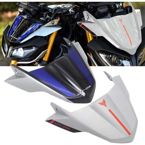 Motorcycle Accessories Front Rear Windshield Windscreen Airflow Wind Deflector FOR YAMAHA MT-09 MT09 FZ09 2017 2018 2019 2020