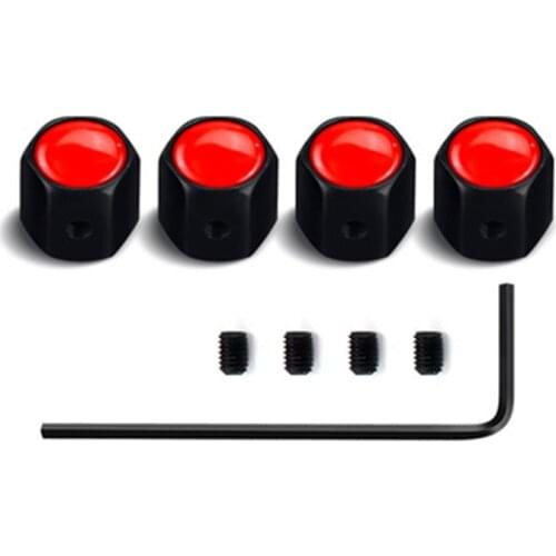 Automobile Anti-theft Valve Core Tire Cap Universal Electric Motorcycle Auto Tire Decoration Cap Car-styling Accessories