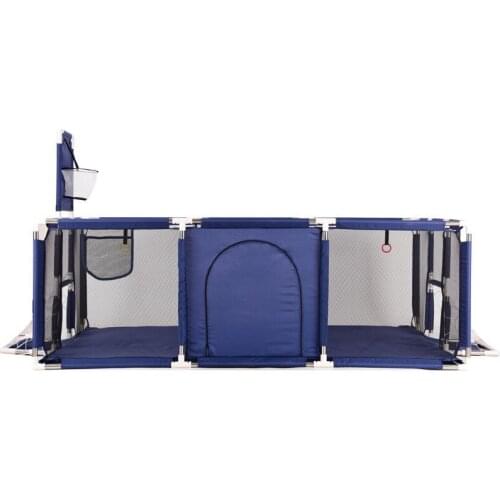 Playpen for Children Baby Playground Safety Fence Barrier Playpen for 6Months-5Years Old Kids Child Baby Ball Pool Park with Net