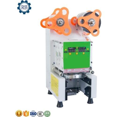Milk Tea Cup Sealer Boba Tea Sealing Machine/PP PE Paper Cup sealer Cup Sealing machine
