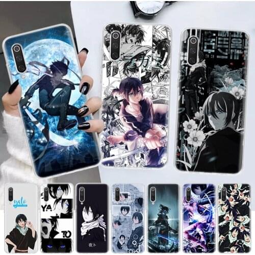 Noragami Yato Anime Soft Cover Phone Case For Xiaomi Note 10 Mi 11 9 8 CC9 9T 10T A1 A2 A3 F1 F2 X3 NFC Pro Lite 5X 6X Coque