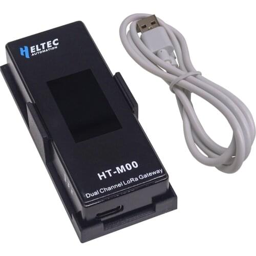 New style New Min IOT HT-M00 Dual Channel LoRa Gateway support Standard LoRaWAN/ESP32 Lora gateway 2 channel gateway