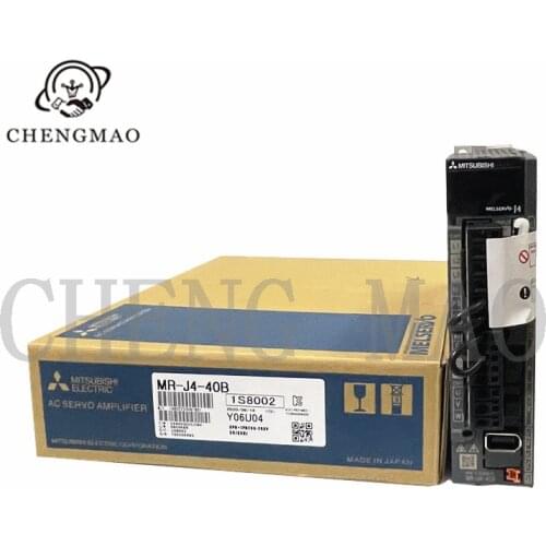 Original New Mitsubishi AC Motor Driver Amplifier j4 Series Servo Motor MR-J4-40B
