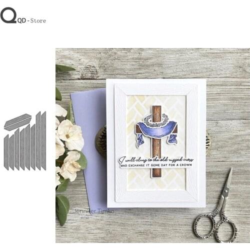 Indentation Border Combination Cutting Dies Stamps Dies Scrapbooking Mold Cut Handmade Tools DIY Craft Decoration New Dies 2020