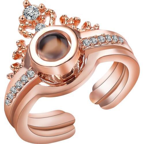 Heart You Wife Projection Valentines Languages Love Christmas Engagement Girlfriend Romantic Anniversary Gift Necklace Supply