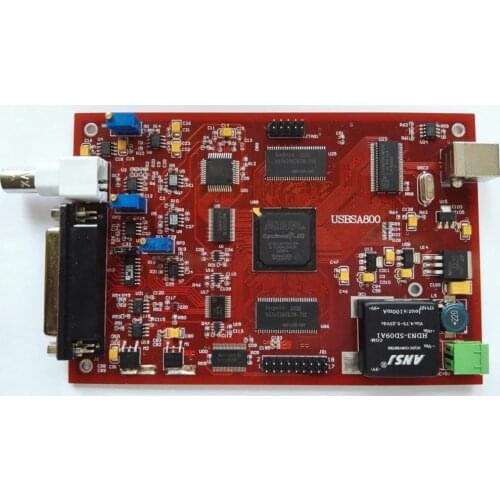 Manufacturer direct USB data acquisition board USBSA800 has the highest AD sampling rate of 10MHz with external trigger