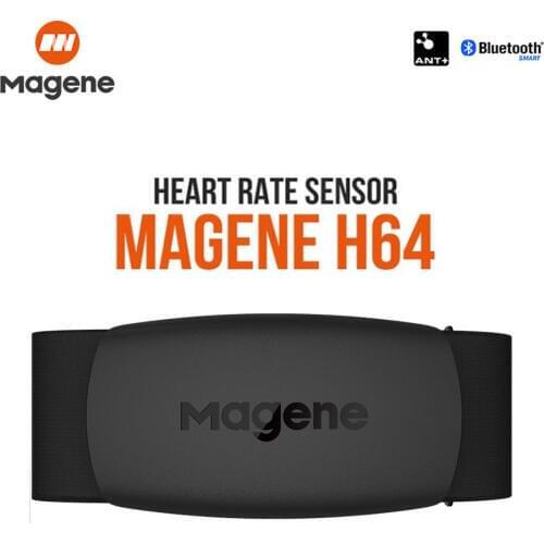 Original Magene Move H64 Dual Mode Bluetooth4.0 Ant + Heart Rate Sensor with Chest Strap Bike Computer Running Heart Rate Monito