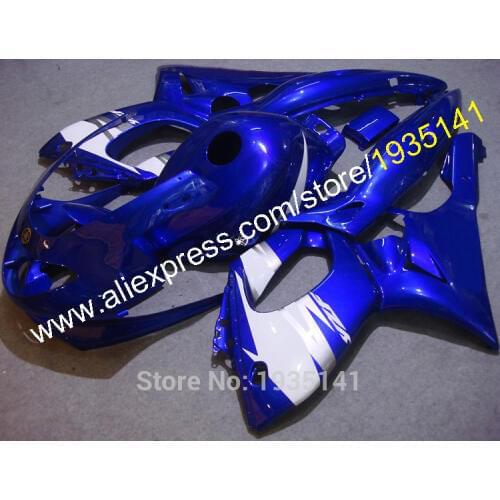 Sportbike Fairing For Yamaha Yzf600R Thundercat 97 98 99 00 01 02 03 04 05 06 07 YZF-600R Blue White Bodywork Yzf 600R