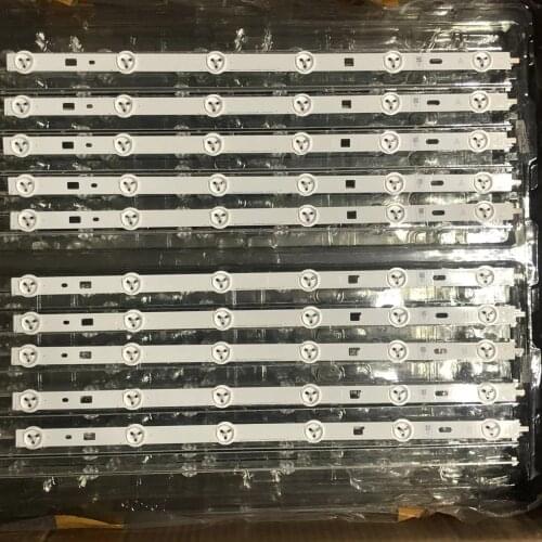 10pcs/set 5A+5B 6LED LED strip for LG TV innotek 46inch NDSOEM A B Type REV0.1 448mm