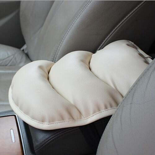 Universal Car PU Leather Soft Central Armrest Console Box Pad Cover Cushion Armrest Seat Protective Pad Mat Auto Accessories
