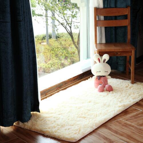 Shaggy carpet for living room slip-resistant door mat area rug and carpet for living room tapete 50cm*120cm
