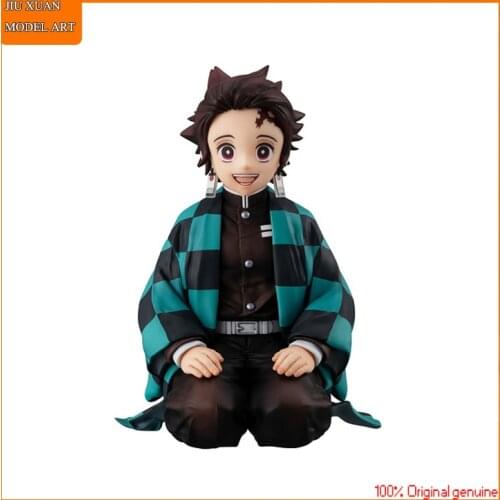 100% Original: Anime Demon Slayer Kamado Tanjirou Palm model Action Figure Anime Figure Model Toy Figure Collection Doll Gift