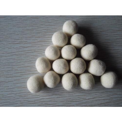 15PCS/LOT 20mm 100% sheep wool yarn dryer balls wholesale wedding decoration christmas curtain home wall decor carpet