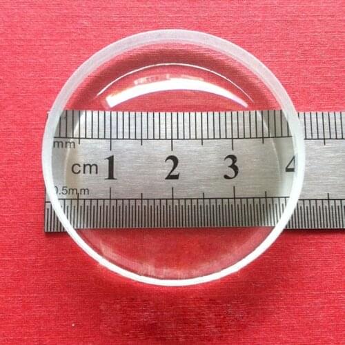 2pcs 40mm Diameter Optical Glass Focal Length -100mm Optics Double Concave Lens