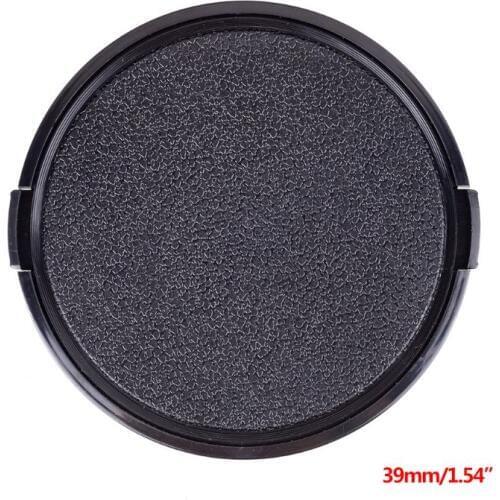 39MM Plastic Snap-on Front Lens Cap Protective Cover for Sony Canon Nikon Pentax DSLR Camera Lens Accessories