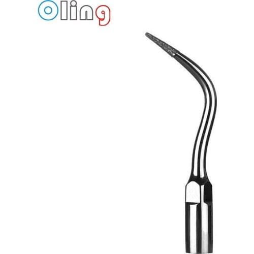 5PCS Dental Scaler Tips P4D Dental Diamond Scaler Endo Tip Fit EMS/WOODPECKER P4D*5 Dental Ultrasonic Scaler Tips