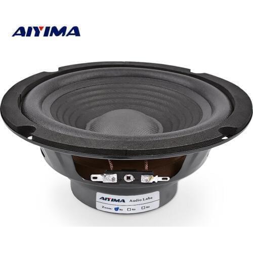 AIYIMA 1Pc 6.5 Inch Midrange Bass Speaker Driver 4 8 Ohm 150W Audio Amplifier Speakers Woofer Loudspeaker For Home Sound Theater