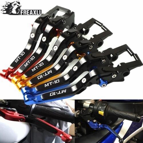 Motorbike Accessories CNC Adjustable Folding Extendable Clutch Brake Lever Motorcycle For YAMAHA MT-10 MT 10 MT10 2016-2018