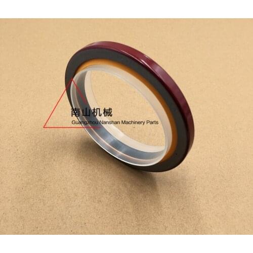 Free shipping for 6CT8.5 crankshaft front oil seal 6D107 engine pre-crank after oil seal excavator accessories