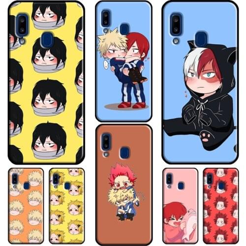 Kirishima Bakugo Todoroki BNHA Phone Case For Samsung A51 A71 A41 A31 A11 A21S A20e A12 A32 A52 A72 A30 A40 A50 A70 A02