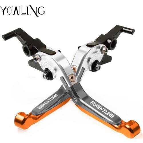 For Super Adventure 1290 2015 2016 2017 Motorcycle accessories Adjustable brakes Folding Extendable brake clutch levers