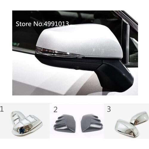 For Toyota RAV4 2019 2020 2021 Door Side Wing Rear View Mirror Cover Rearview Mirror Protectors Exterior Car Styling Accessory